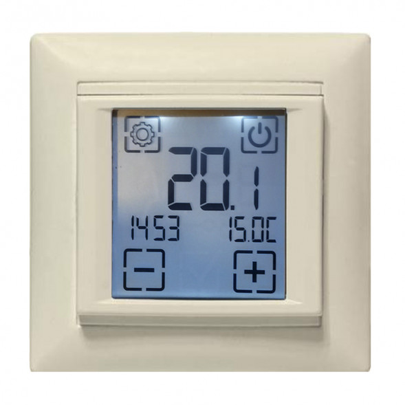 Терморегулятор для теплого пола SpyHeat SDF-421H бежевый