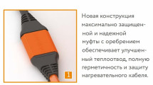 Нагревательный кабель Теплолюкс ProfiRoll 49,0 м/810 Вт