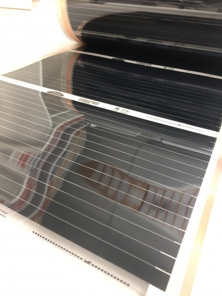 Инфракрасный пленочный теплый пол Национальный комфорт 0,5м (220 Вт/кв.м) 0,338 мм