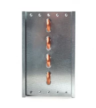 Канальный нагреватель-калорифер NWP-500-250/2-R водяной прямоугольный Неватом