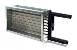 Канальный нагреватель-калорифер NWP-600-300/3-R водяной прямоугольный Неватом