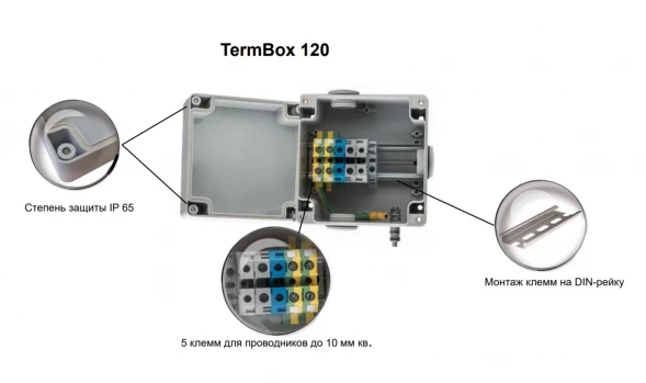 Коробка универсальная монтажная TermBox120