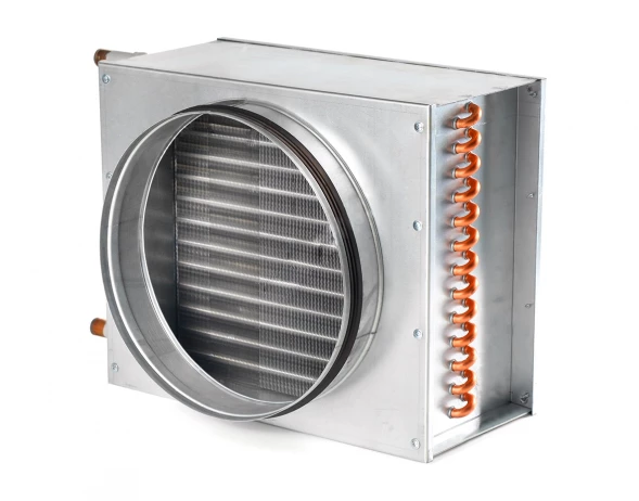 Канальный нагреватель-калорифер NWPk 160/3 водяной круглый Неватом